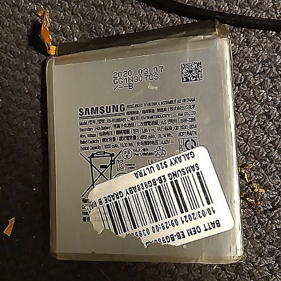 Samsung Galaxy S20 Ultra Battery - Picture 1 of 1